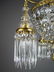 French Empire Crystal Basket Light Fixture (4 Light) - 5