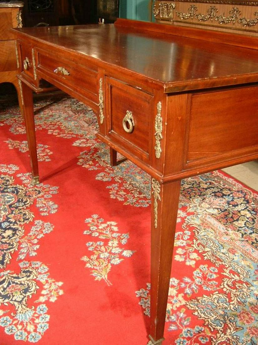 C. 19th Century Mahogany French Empire Desk (1 of 6)