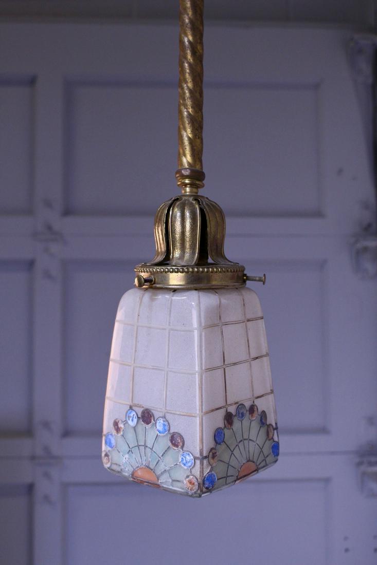 Unique Victorian Style Pendant Light Fixture with (1 of 10)