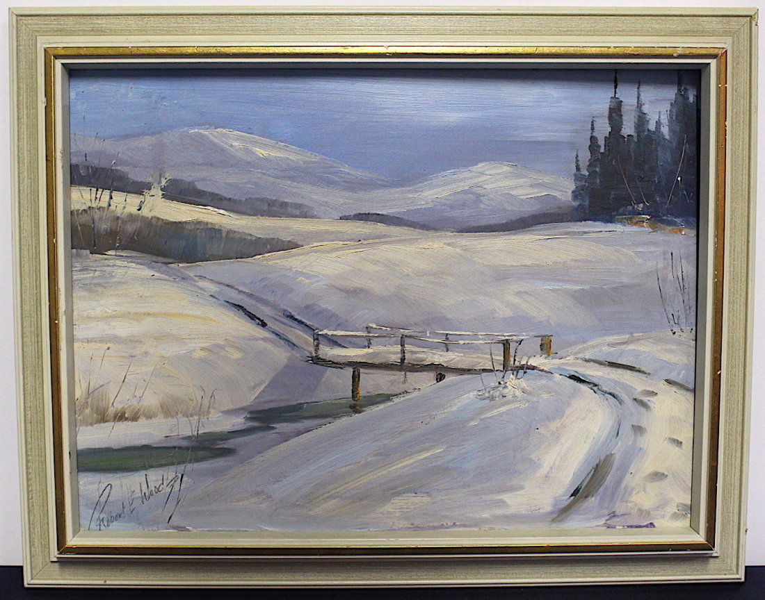 Winter Landscape by Robert E Wood (1 of 4)
