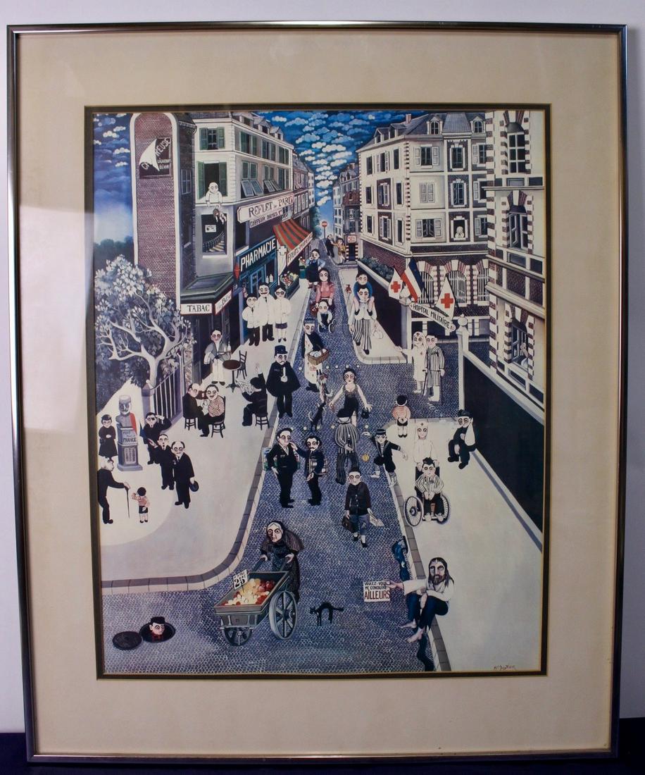 Paris City Life Etching (1 of 11)