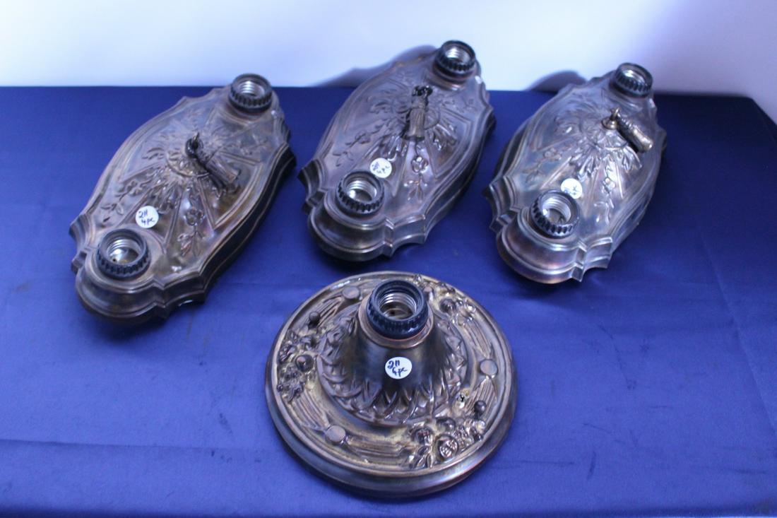 Matched set of 4 flush mounts (1 of 6)