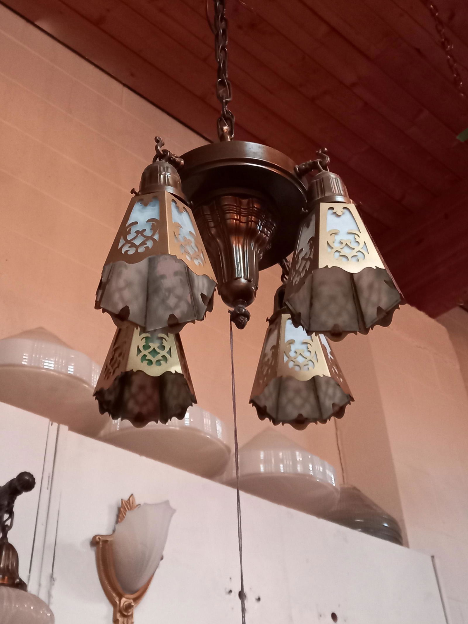 Mitchell Vance Co. Sheffield Patterned Light Fixture (1 of 4)