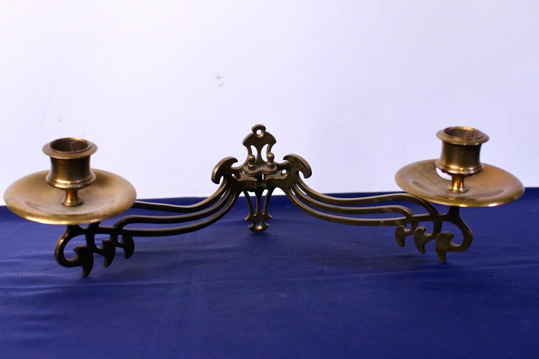 19th Century Piano Candle Holder (1 of 9)