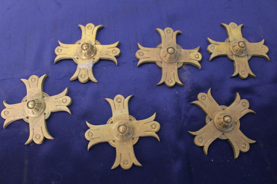 Set of 6 Gilt Bronze Furniture Hardwares (1 of 5)