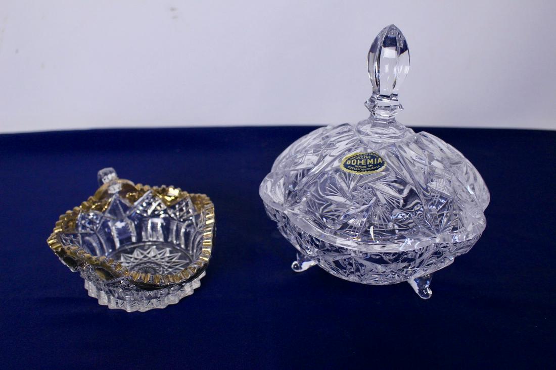 Set of 2 Cut Crystal (1 of 10)