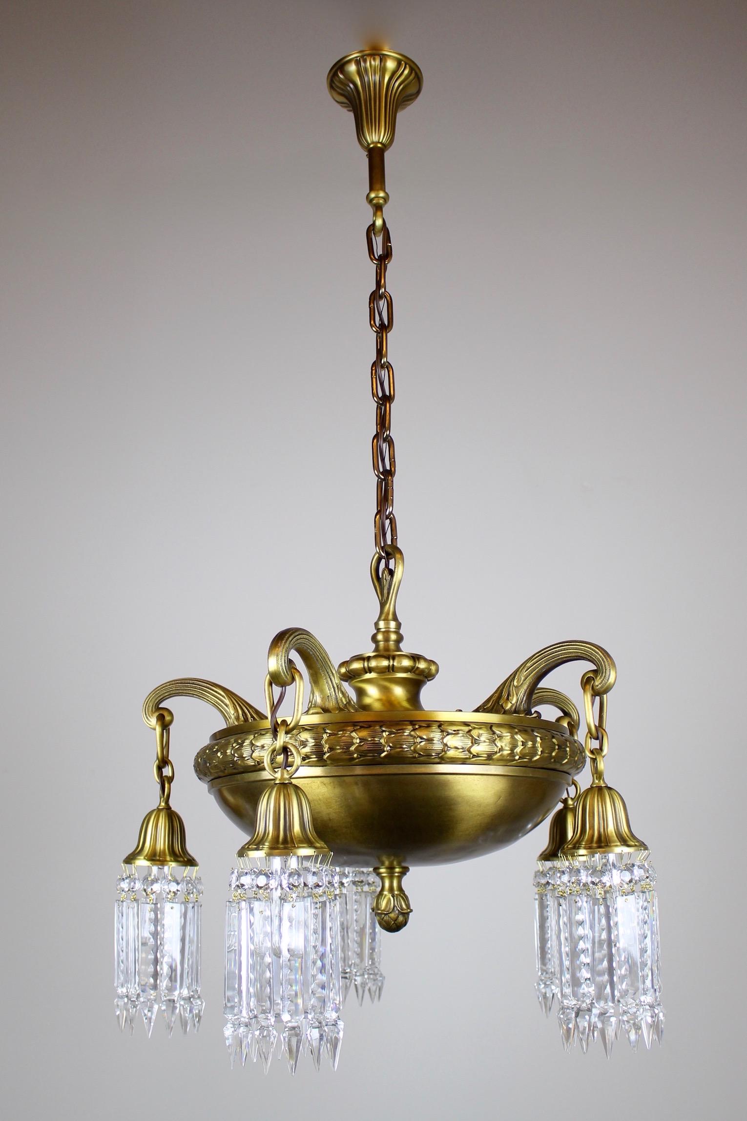Beaux Arts Crystal Chandelier (1 of 5)