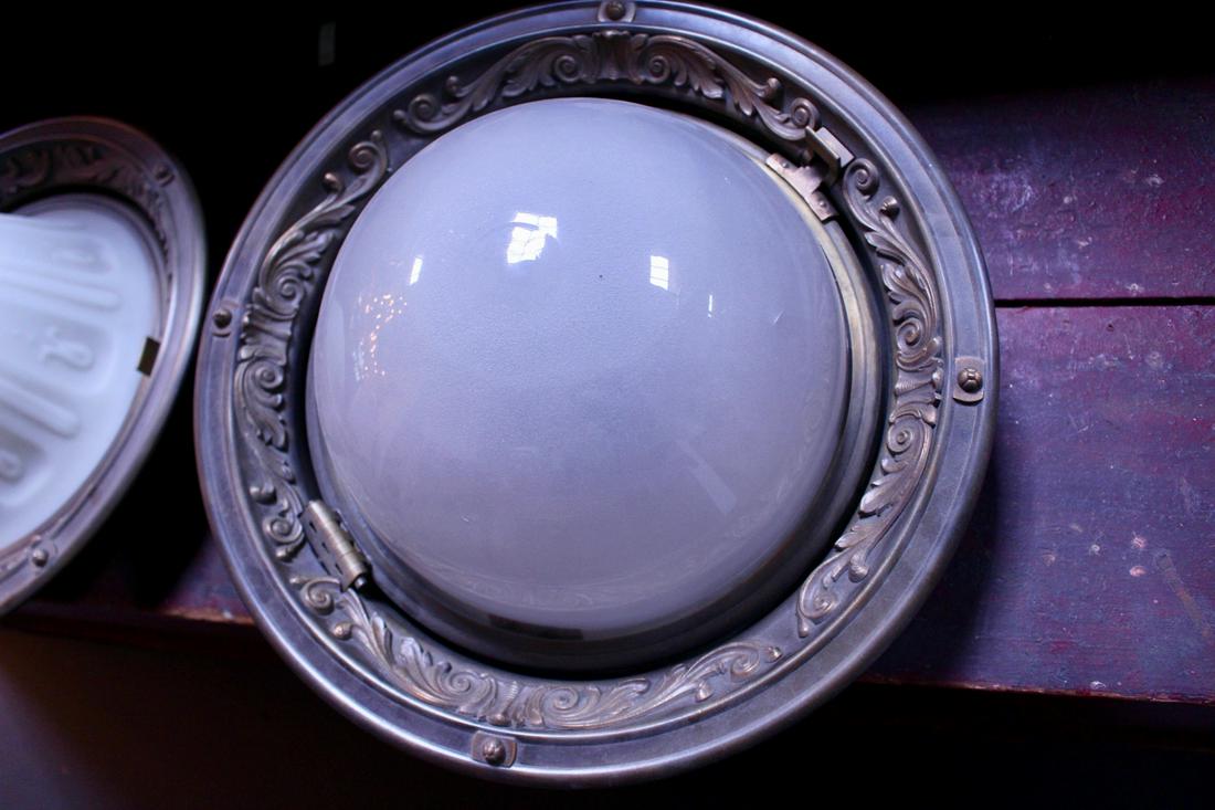 Circa 1920 Rare Victorian Elevator Light (1 of 4)