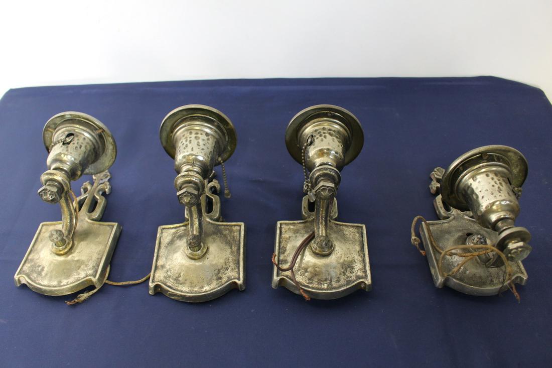 4 Antique Wall Sconces (1 of 7)