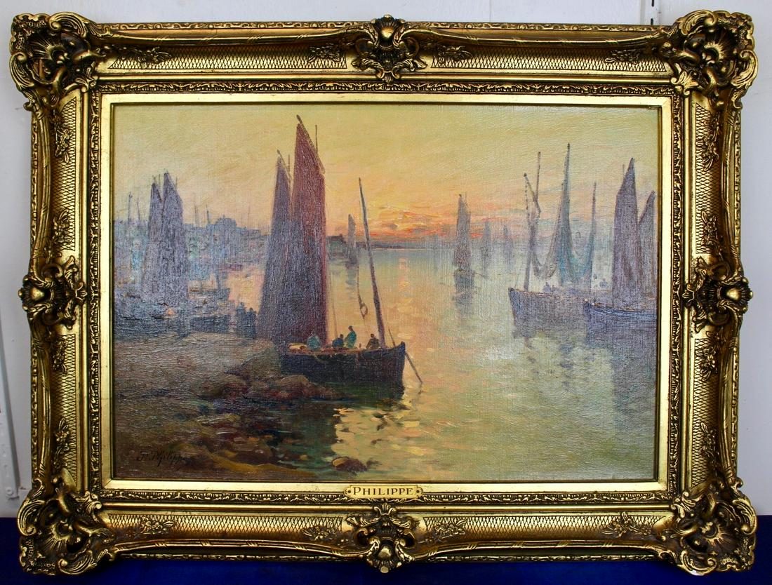 Original Oil Landscape Painting by Paul Philippe 1870 to 1930 (1 of 11)