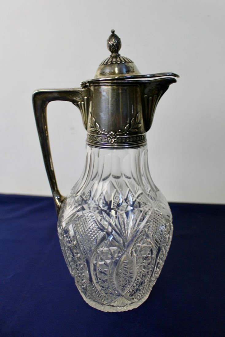 Sterling Silver Handled Glass Decanter (1 of 8)