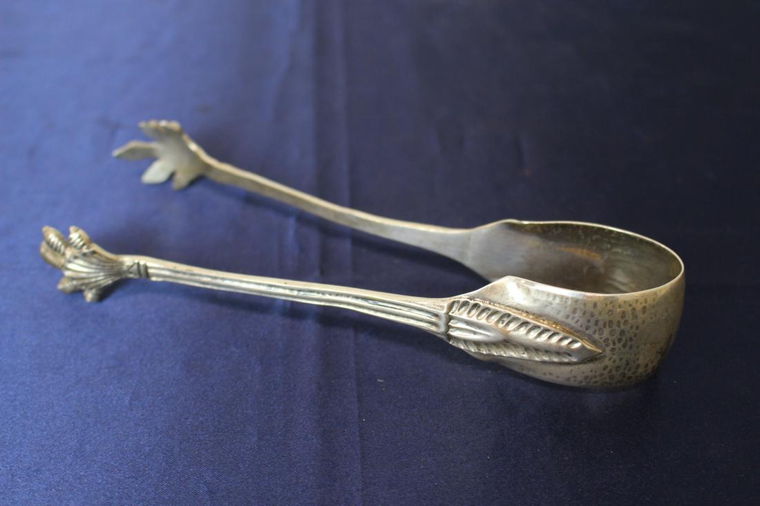 Sterling Silver Chicken Claw Sugar or Ice Tongs (1 of 7)