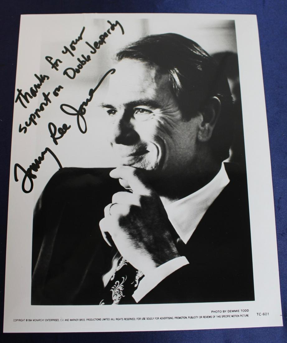 Autographed Photo of Tommy Lee Jones on Double Jeopardy (1 of 6)