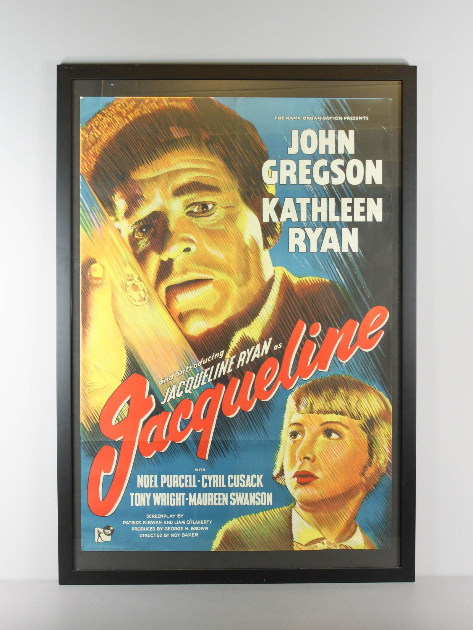 "Jacqueline" Vintage Movie Poster (1 of 9)