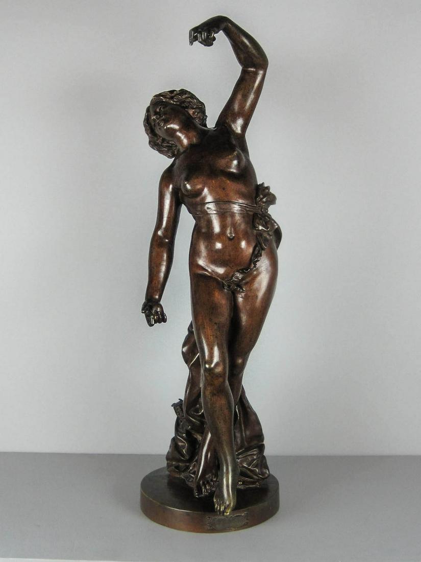 Large Laiccer Fundidor Bronze Statue of Woman Dancing (1 of 11)
