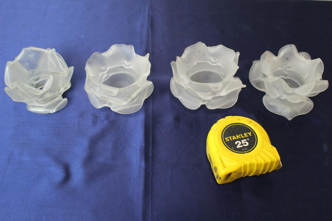 European Frosted White Floral Shades (1 of 6)