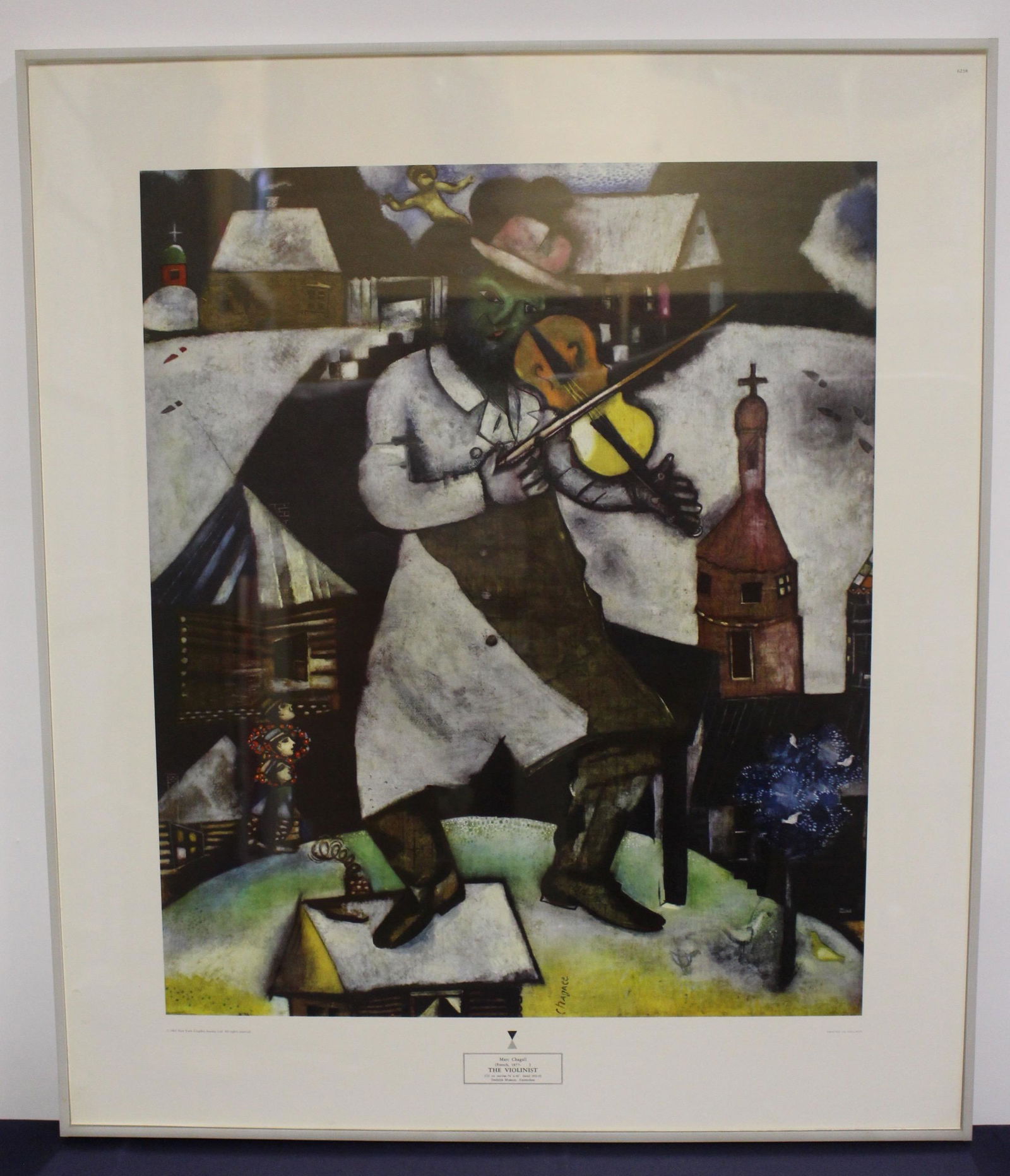 Marc Chagall Poster of The Violinist (1 of 8)