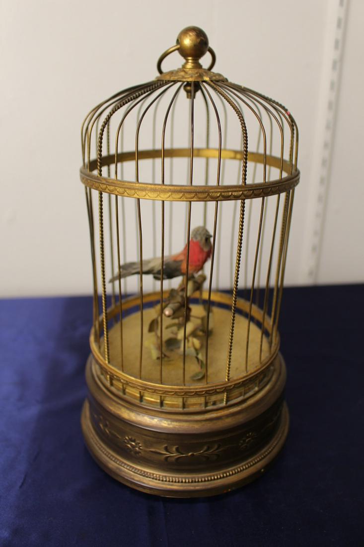 Vintage Singing Bird Cage (1 of 10)