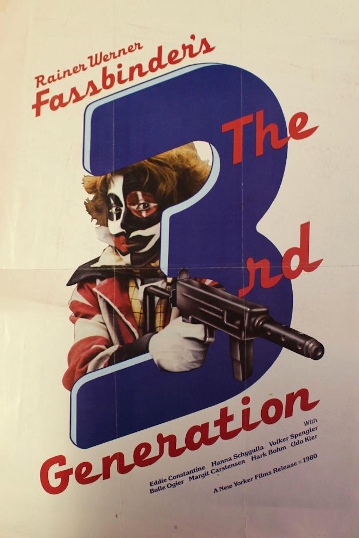 The Third Generation 1979 Rare Small Movie Poster (1 of 8)