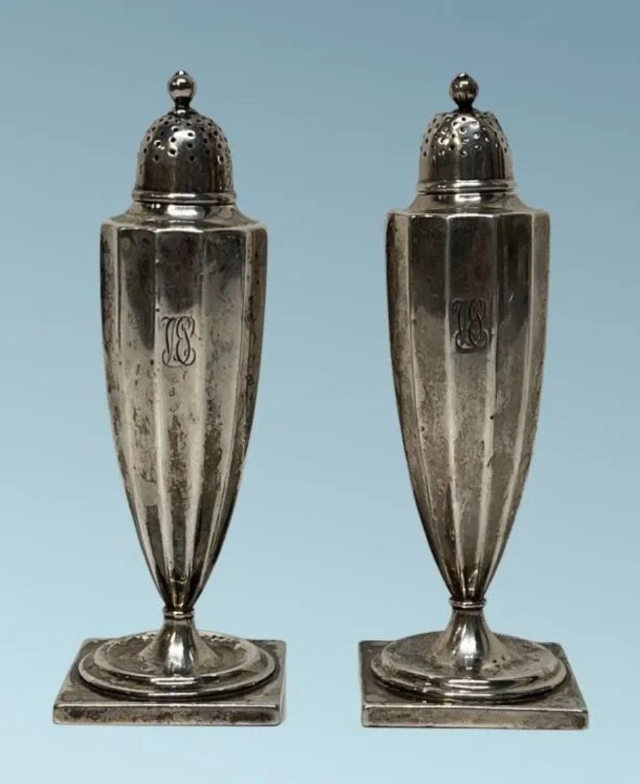 Tiffany & Co Tall Sterling Silver Shakers (1 of 6)
