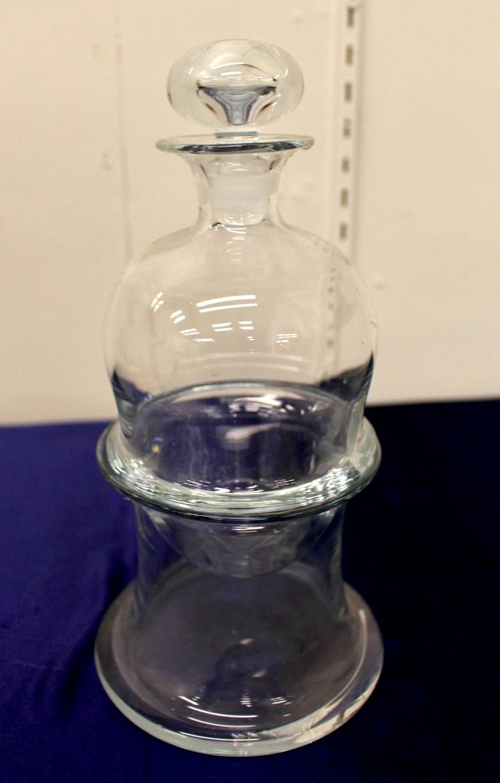 Vintage Glass Whiskey or Brandi Warmer (1 of 7)