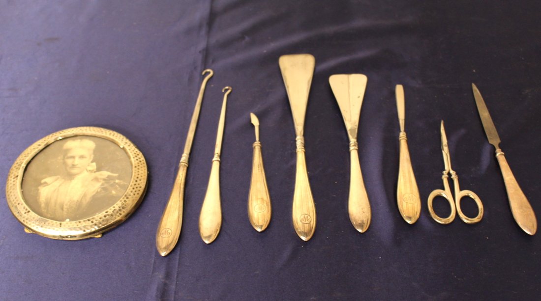 Assortment of Sterling Silver Vanity Set (1 of 6)