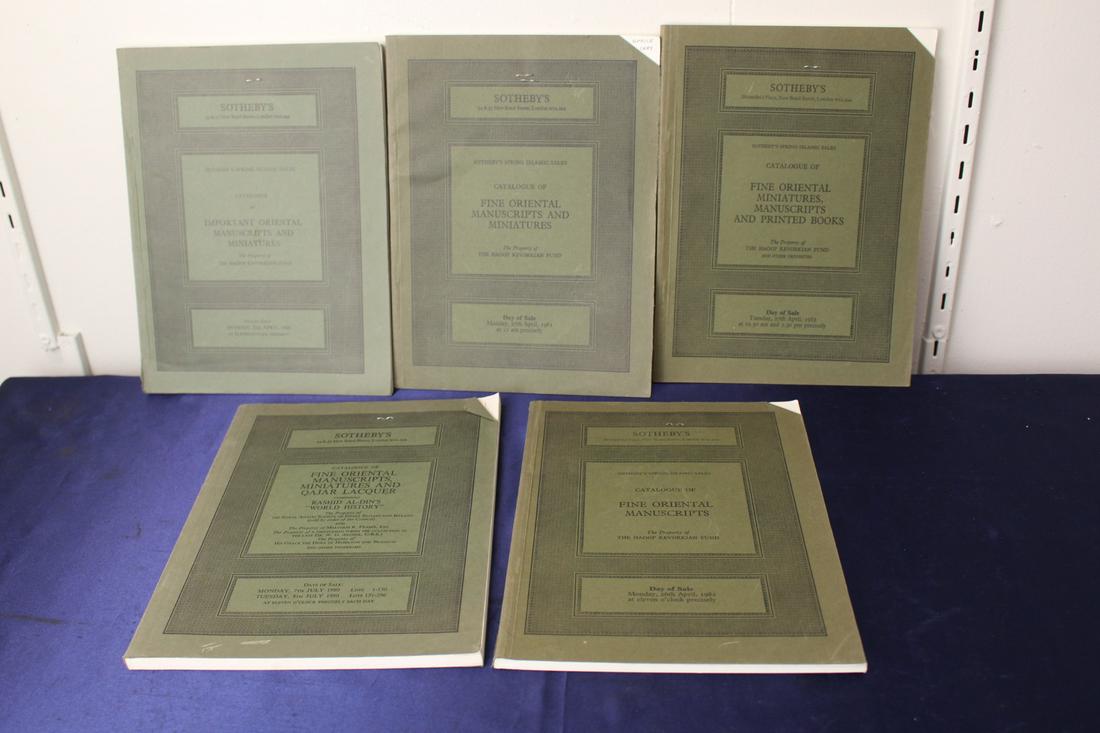 Sothebys Auction Catalogue Set 1980, 1981 and 1982 (1 of 13)