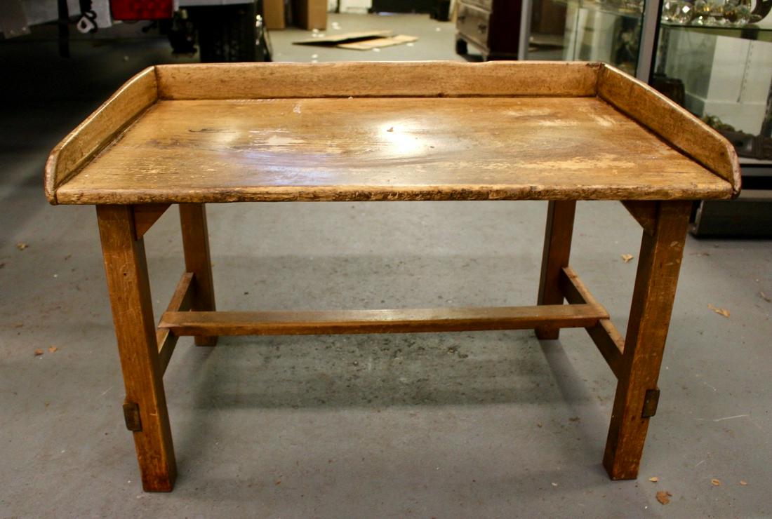 Antique Pine Work Table (1 of 5)