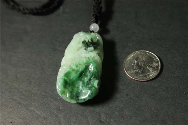 A Burma jade pendant (1 of 4)