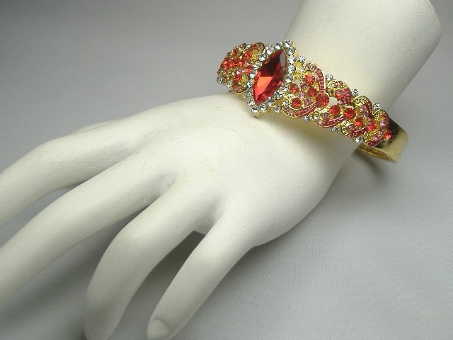 Swarovski Crystal Element Bangle Bracelet (1 of 1)