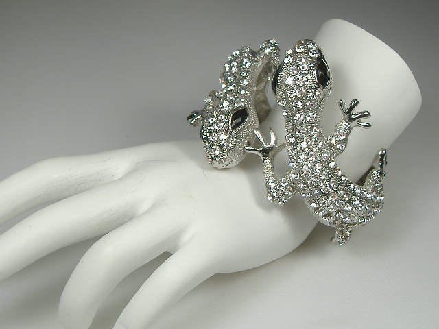 Swarovski Crystal Element Bangle Bracelet (1 of 1)