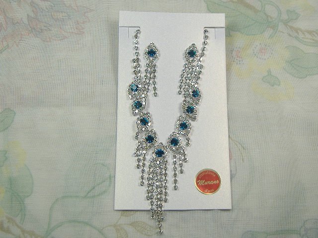 Swarovski Crystal Element Necklace and Earring Set (1 of 1)
