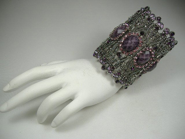 Swarovski Crystal Element Bangle Bracelet (1 of 1)