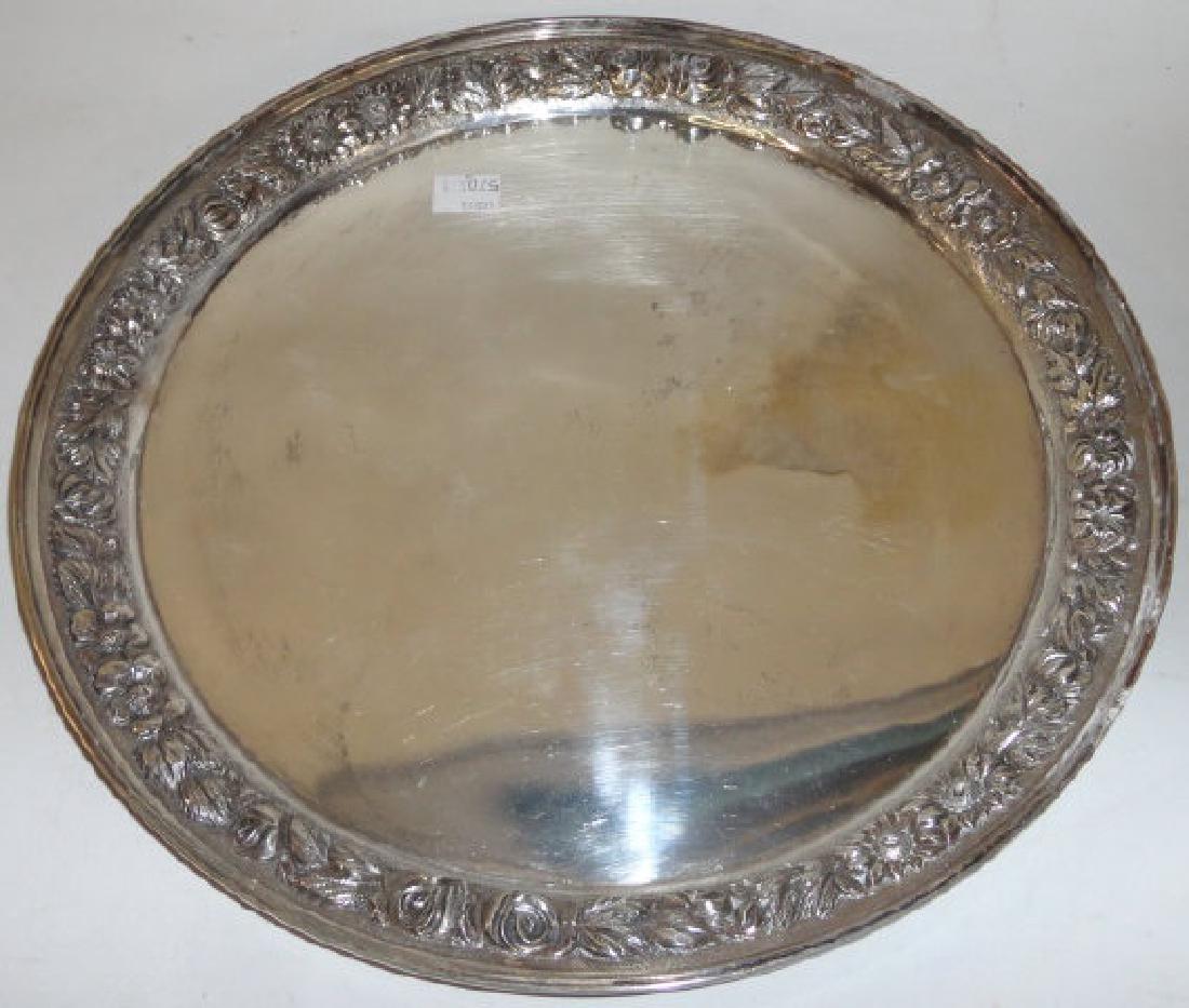 *STIEFF STERLING SILVER PLATTER (1 of 4)