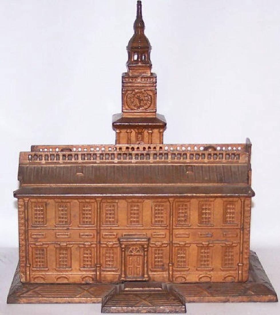 *CAST IRON FIGURAL STILL BANK (1 of 5)