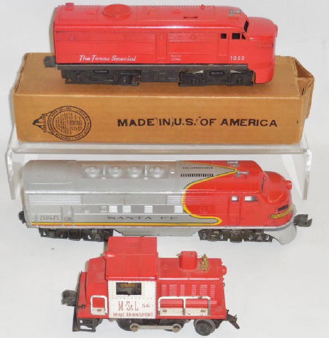 *3 LIONEL POST-WAR O GAUGE LOCOMOTIVES (1 of 1)
