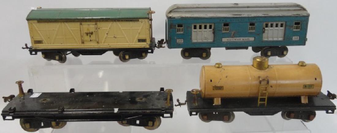 *4 LIONEL STANDARD GAUGE PRE-WAR CARS (1 of 1)