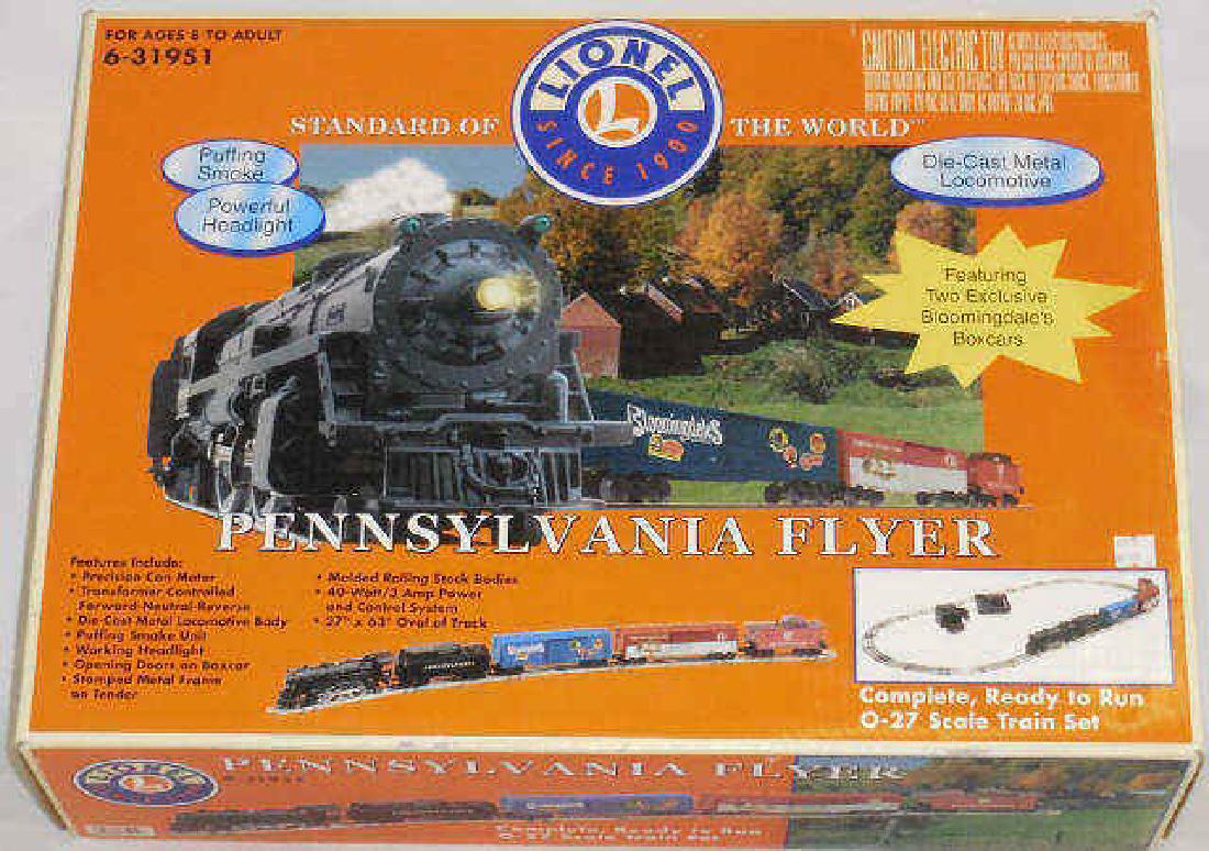 *LIONEL 027 GAUGE PENNSYLVANIA FLYER TRAIN SET (1 of 4)