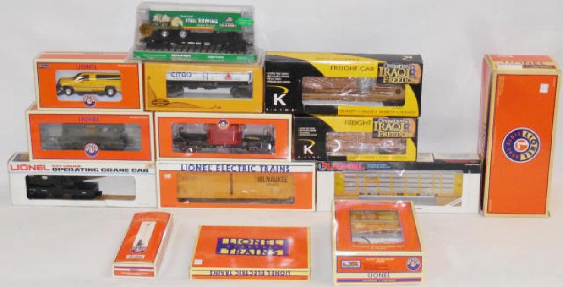 *14 PIECES OF O AND 027 GAUGE TRAINS & ACCESSORIES (1 of 7)