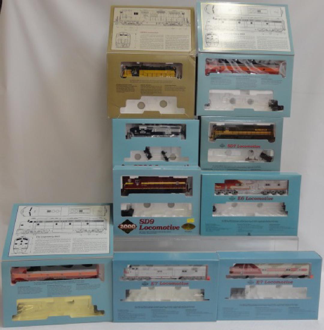 *9 PROTO 2000 SERIES TRAINS (1 of 1)