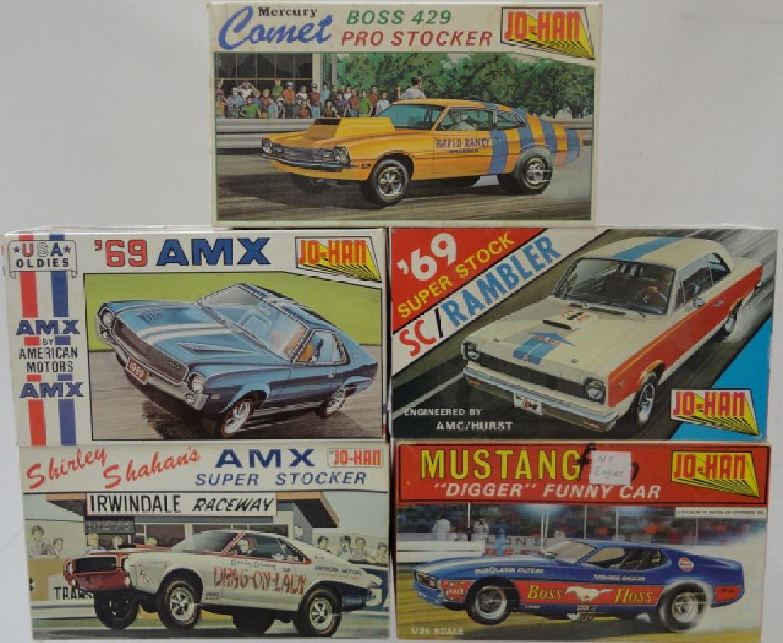 *5 Jo Han Plastic Model Kits