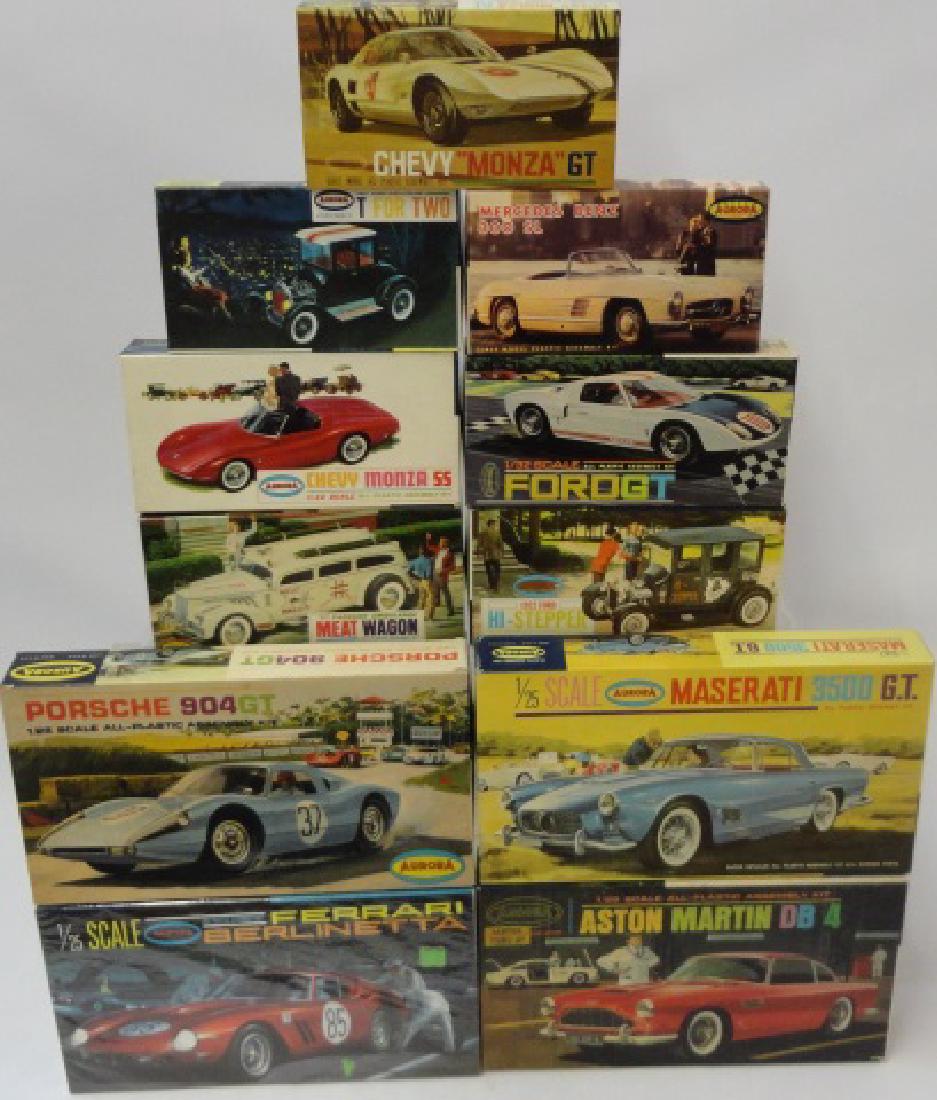 *11 AURORA MODEL CAR KITS (1 of 1)