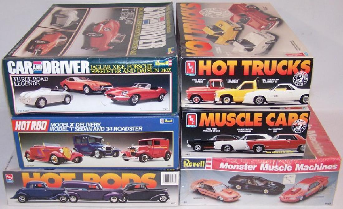 *6 MULTI KIT MODEL CAR SETS (1 of 3)