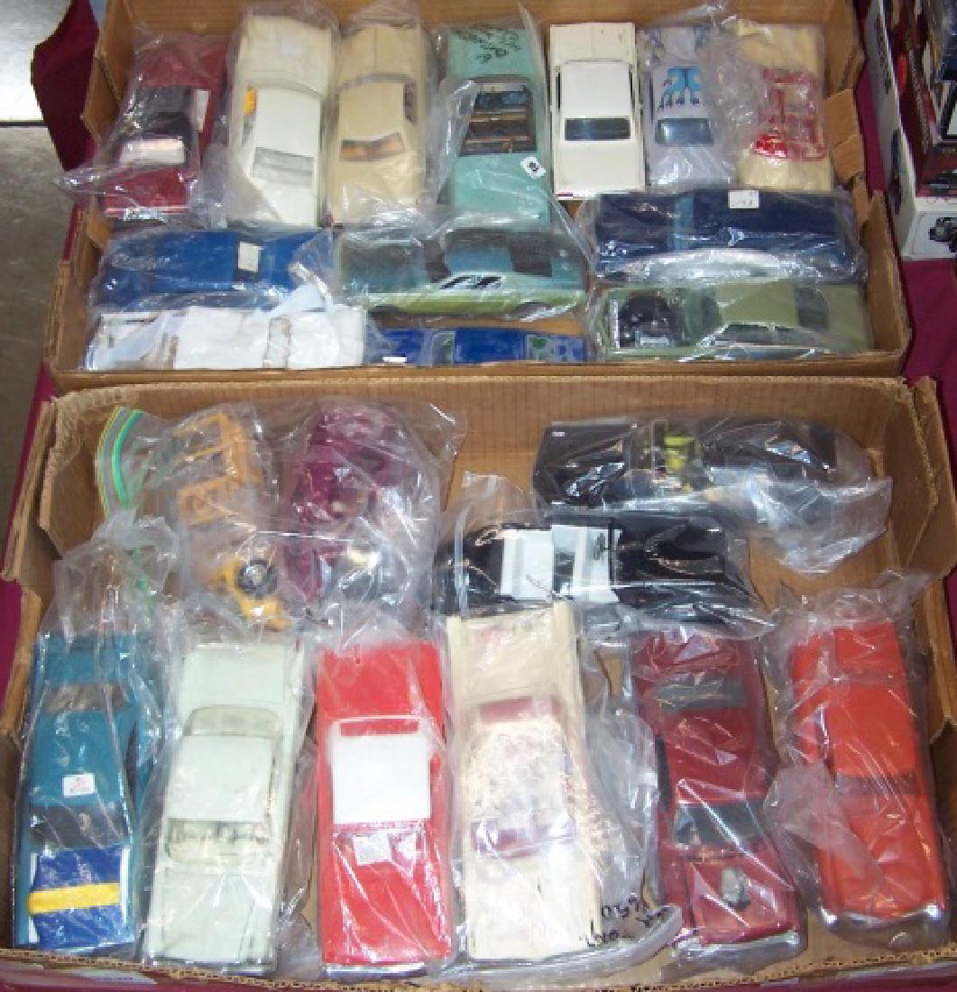 *2 GROUPS OF BUILT UP MODEL CARS (1 of 3)