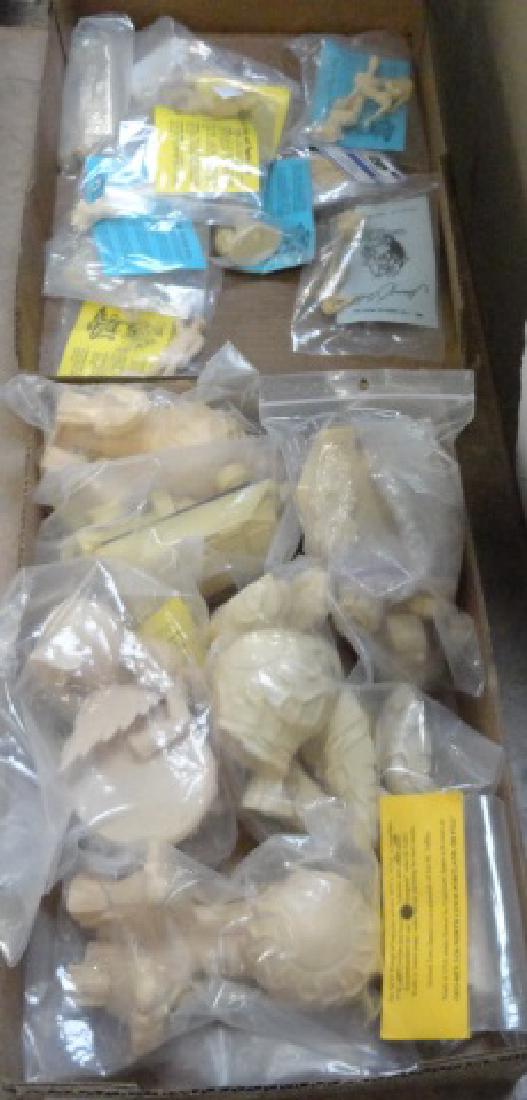 *2 GROUPS OF RESIN CAST FIGURES (1 of 1)