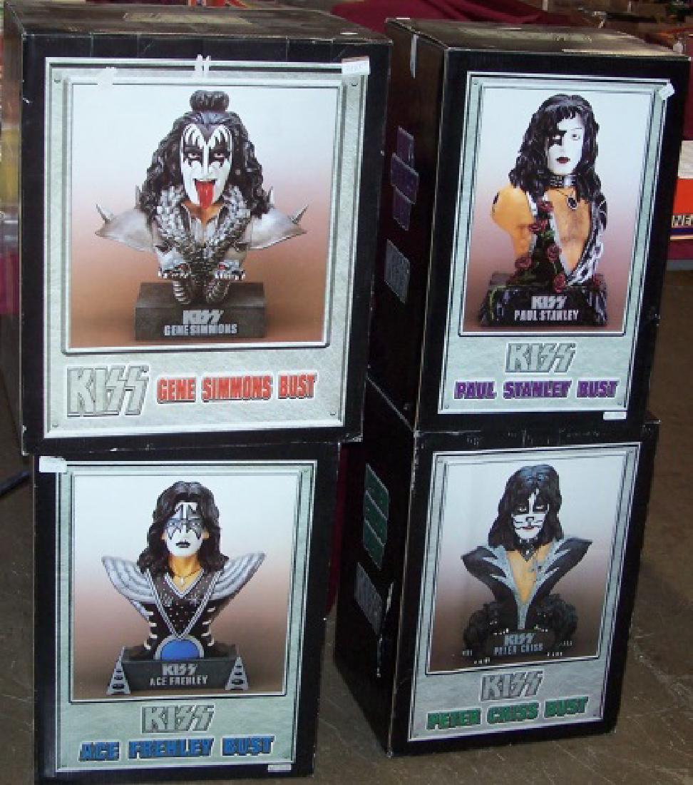 *4 KISS CHARACTER BUSTS (1 of 1)