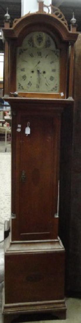 *19TH C. LONG CASE CLOCK (1 of 2)
