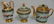 *3-PIECE FRENCH PORCELAIN TEA SET