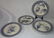 *SET OF 8 19TH C. DINNER PLATES