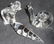 *3 STEUBEN CRYSTAL FIGURES